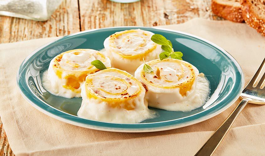 Primi piatti da forno - Tondelle Speck e Provolone