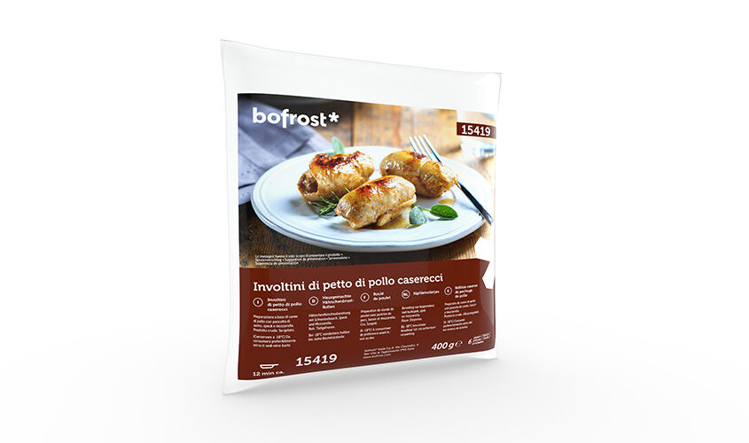 Arrosti e involtini - Involtini di Petto di Pollo Caserecci