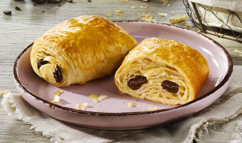 Croissant e prima colazione - Pains au Chocolat