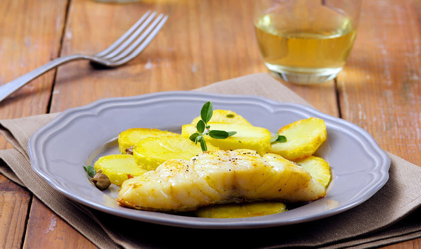 Pesce e crostacei al naturale - "BACALAO"