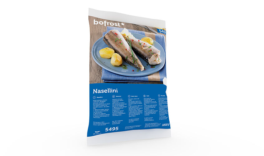 Pesce e crostacei al naturale - Nasellini