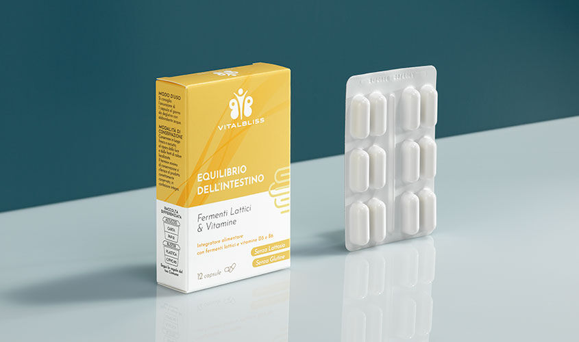 Equilibrio dell'intestino e Digestione - Fermenti Lattici & Vitamine