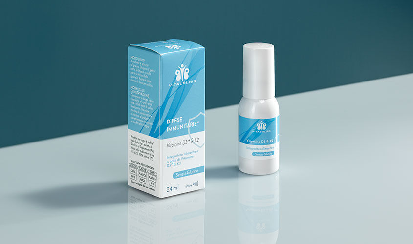 Difese Immunitarie - Vitamine D3** & K2 Spray