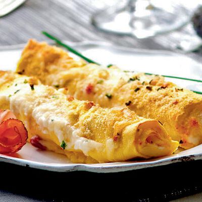 Primi piatti da forno - CANNELLONI DI CRESPELLE SPECK E BRIE