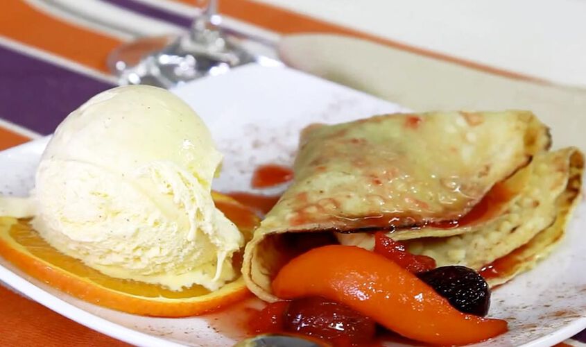 Macedonia Flamb&egrave; Bofrost