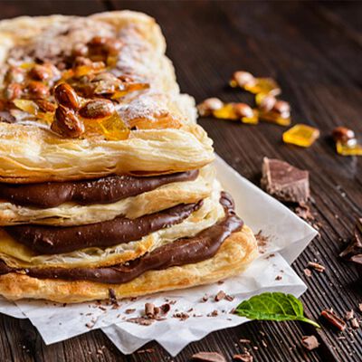 Quadrotti con Pere e Cioccolato Bofrost