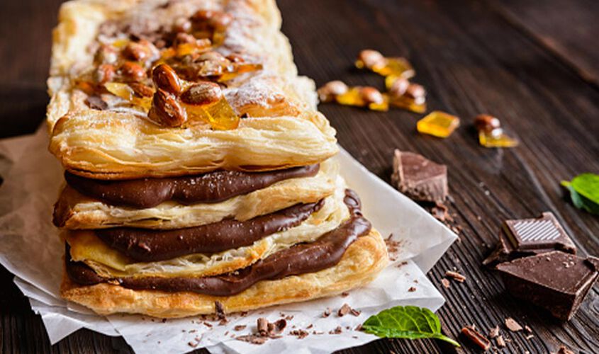 Quadrotti con Pere e Cioccolato Bofrost