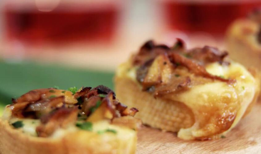 Crostini con Funghi Porcini Bofrost