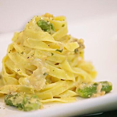 Tagliatelle Asparagi e Salmone Bofrost