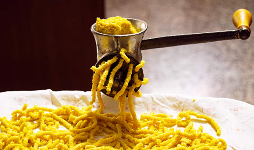 Passatelli con Crema di Piselli Bofrost