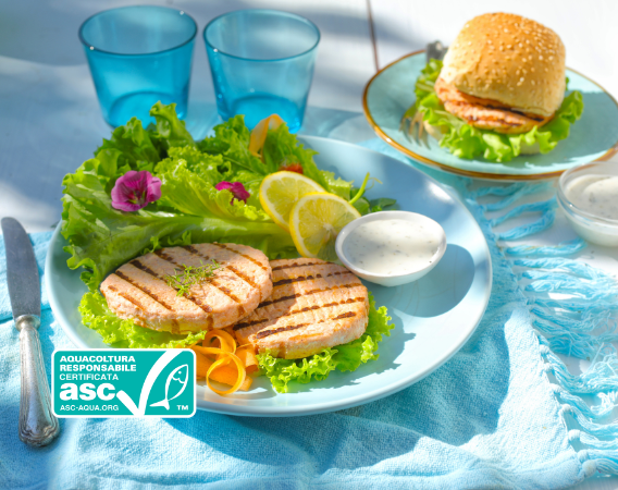 Burger di salmone bofrost