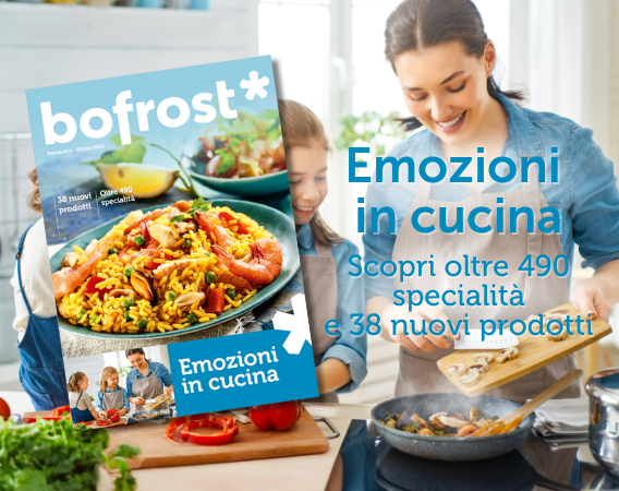 Emozioni in cucina, il nuovo Catalogo Primavera Estate 2025 bofrost